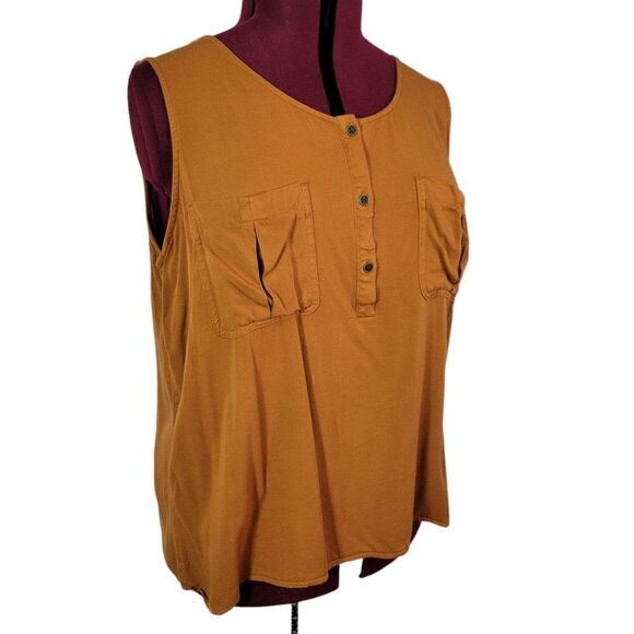 a.n.a Pumpkin Spice Tank Top (Size XL) - Picture 7 of 7